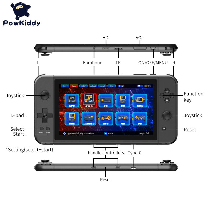 Powkiddy X70 Handheld